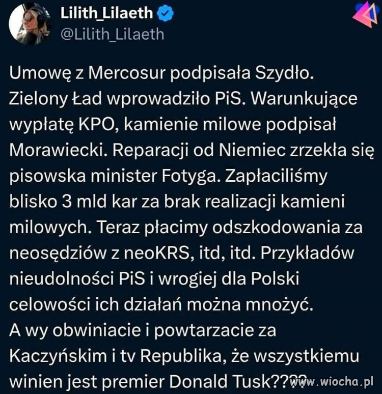 Prawda co nie dociera do PIS.