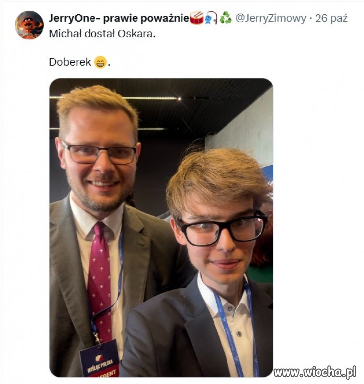 Już nic lepszego mu się w życiu nie wydarzy
