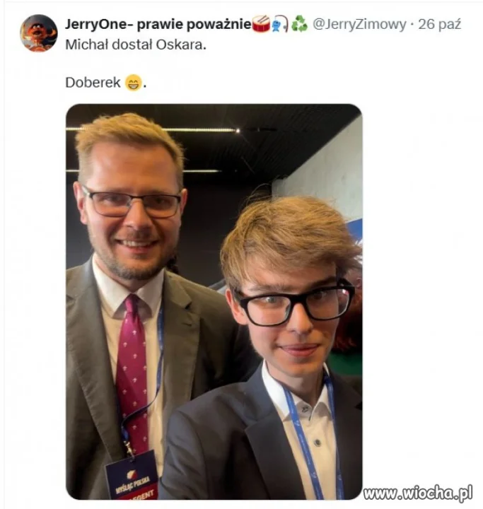 Już nic lepszego mu się w życiu nie wydarzy