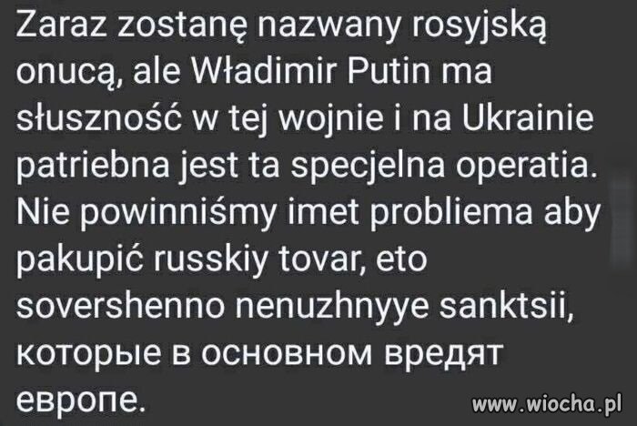 Tak właśnie widzę tych wszystkich obrońców ruskich