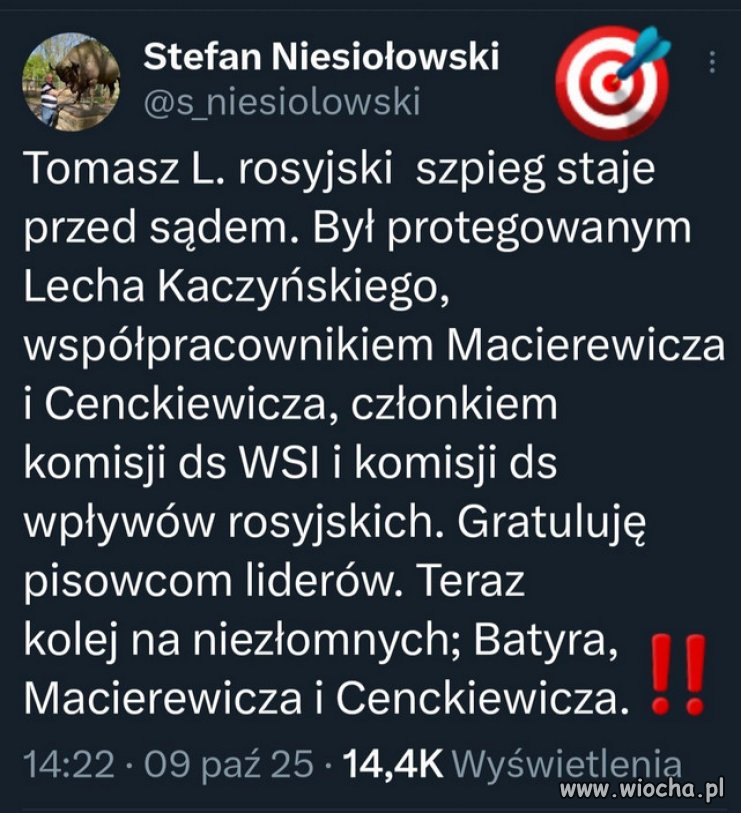 Prof.Niesiołowski - bez znieczulenia. 