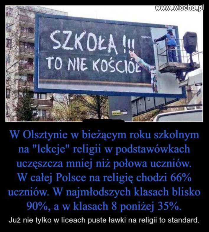 Miejscem wiary i religii, jest kosciol i tylko kosciol 