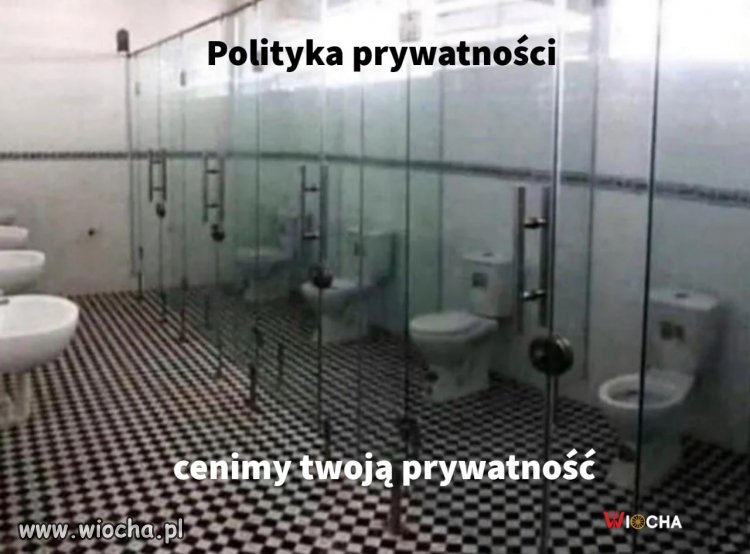 Gdy wstawiasz coś do internetu.