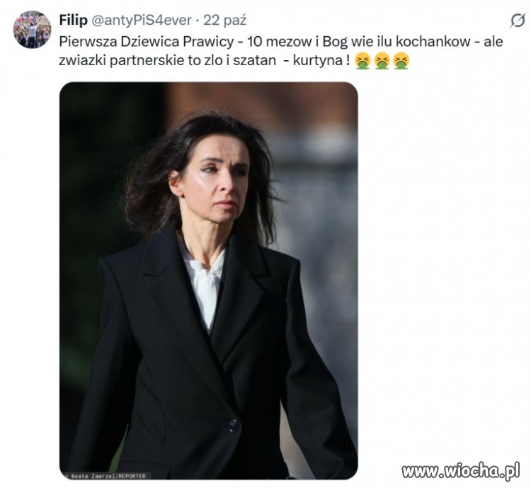 Na drugie ma chyba ''Hipokryzja''!