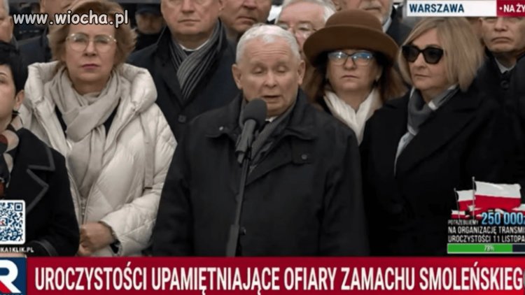 Dantejskie sceny na miesięcznicy smoleńskiej. 
