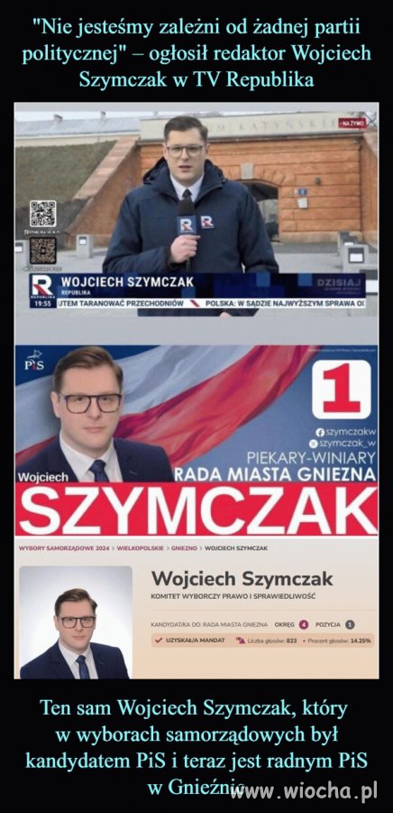 Kłamie jak każdy pisowiec