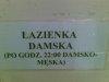Po godz. 22 wstawiają pisuary?
