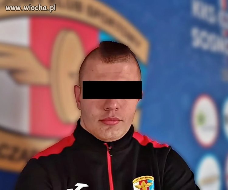 Czarny trener Czarnych Sosnowiec. 