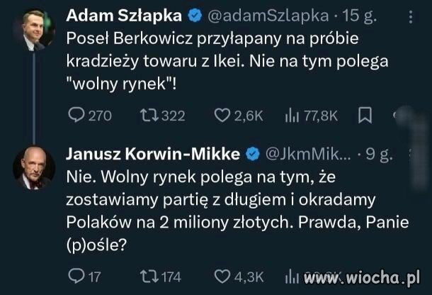 Jak nie lubię większości poglądów i wypowiedzi JKM