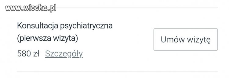 Czy to normalne, aby pierwsza wizyta trwająca 15 min kosztowała 580 zł?!