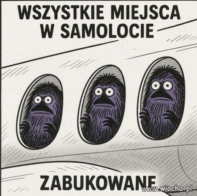 No nie ma wolnych miejsc 