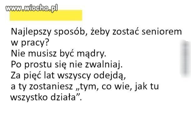 Żeby tak awansować 
