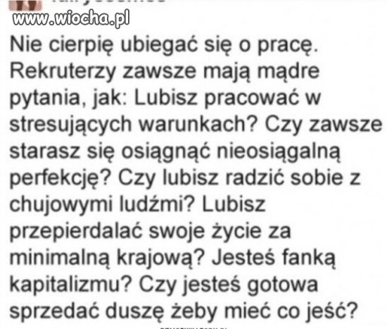 Tak jest, sama smutna 