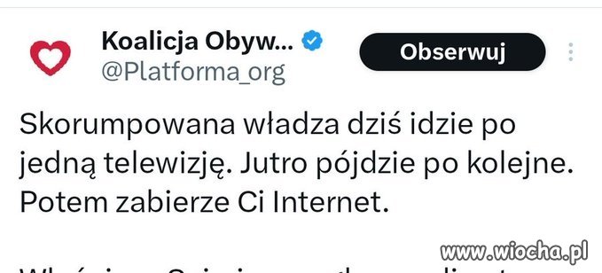 Tusk implementuje 