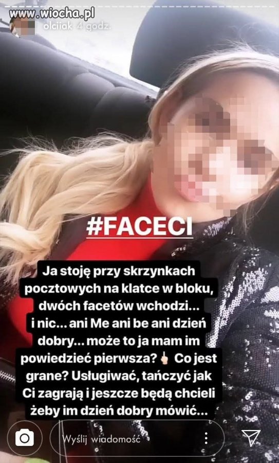 Kilka słów o facetach od zniesmaczonej, pięknej damy