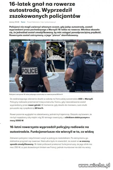 Wszędzie ci rowerzyści 