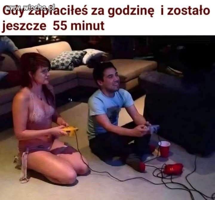 Gdy zapłaciłeś za godzinę i zostało jeszcze 55 minut...