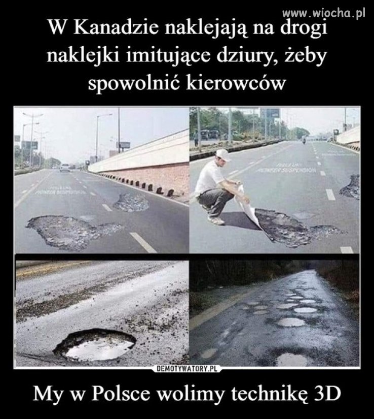 Zaczęło się łatanie dziur przed zimą