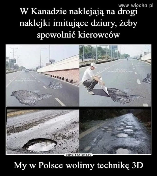 Zaczęło się łatanie dziur przed zimą