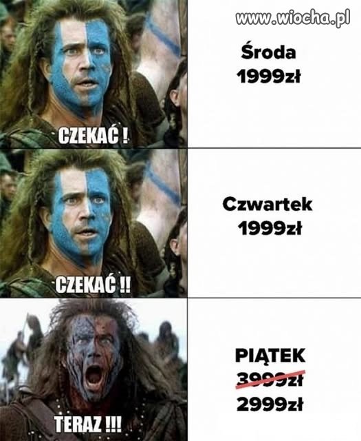 Black friday się zbliża. Ale na razie... 