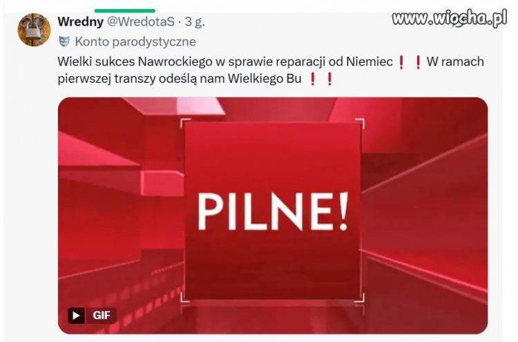No proszę. Pierwszy sukces Nowogrodzkiego w polityce zagranicznej