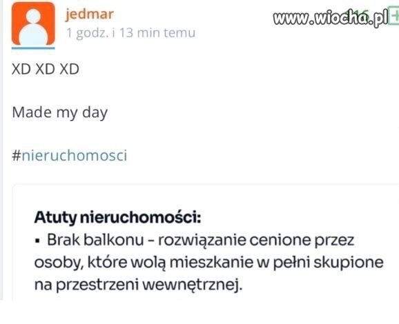 To chyba nie jest zaleta 