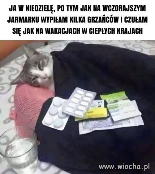 Efekt uboczny zimowego jarmarku