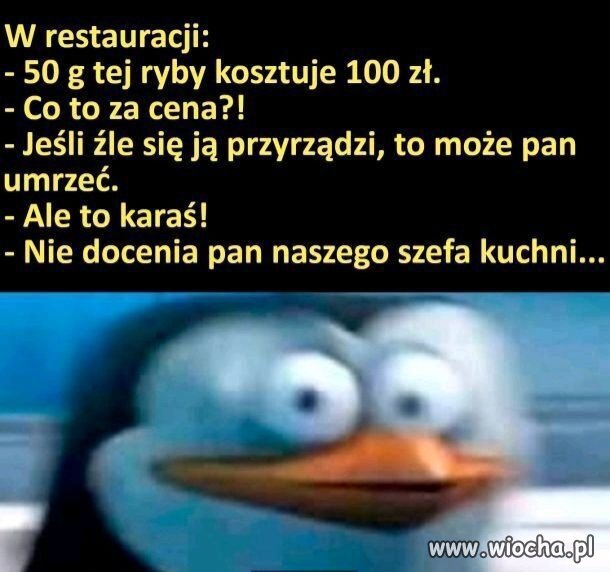 Czyli wstajesz, czapka na głowę 
