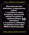 W kwestii referendum