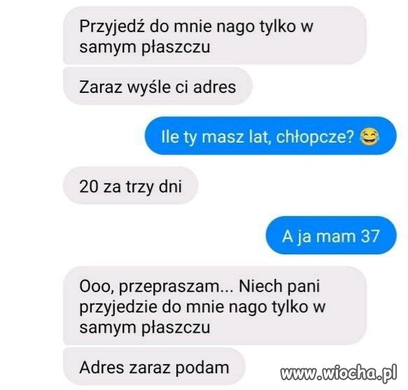 Chłopak ma fantazje 