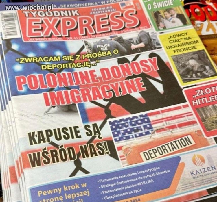 W USA bez zmian. Polacy donoszą na Polaków