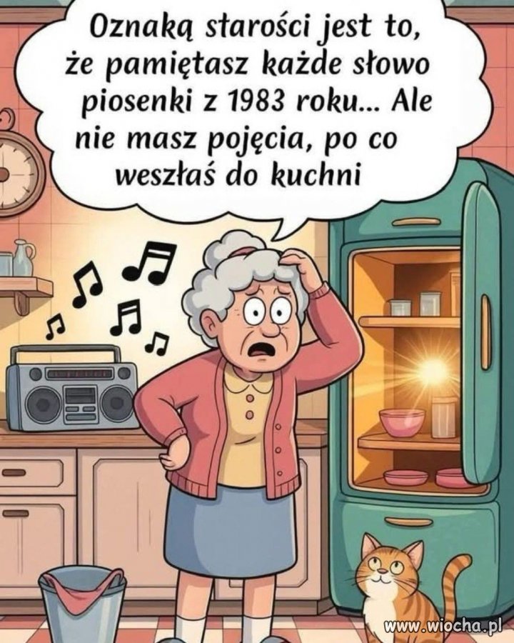Starość nie radość, ale przynajmniej pamięć do hitów zostaje