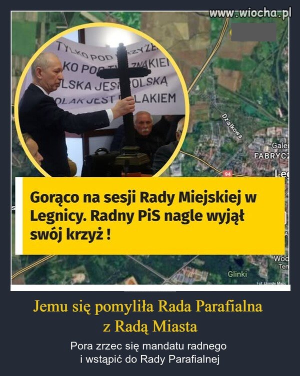 Radny na sesji nagle