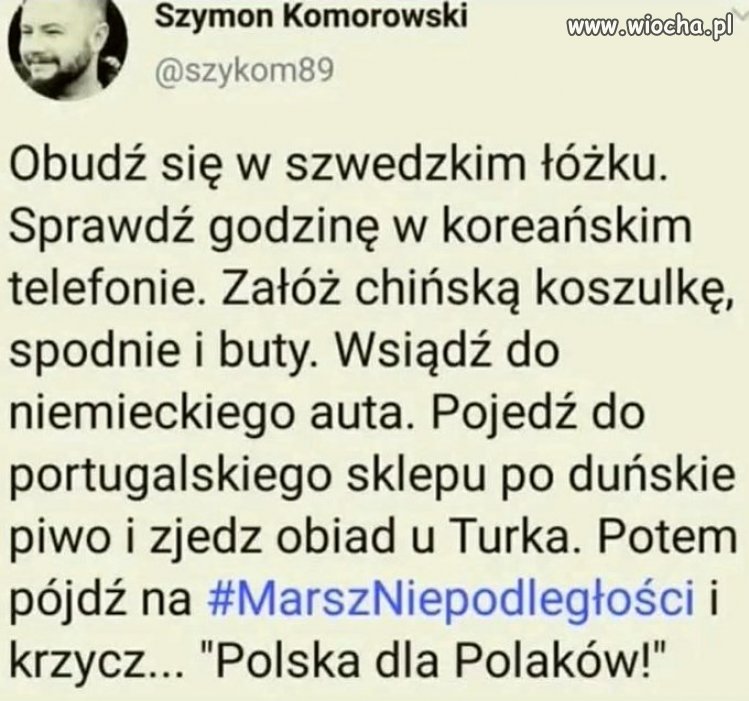 Polska dla Polaków!