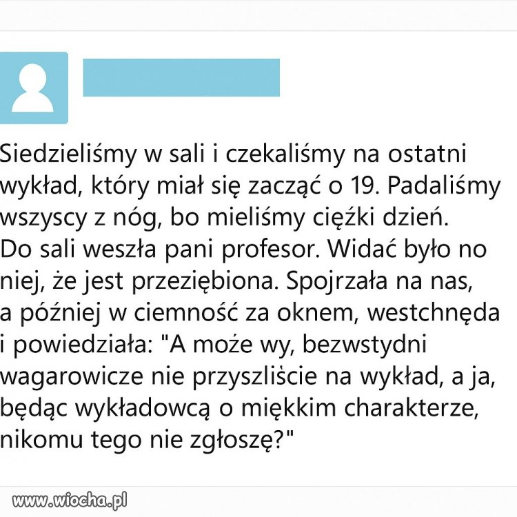Studenci padali, profesor chora ? i tak powstała legenda uczelni