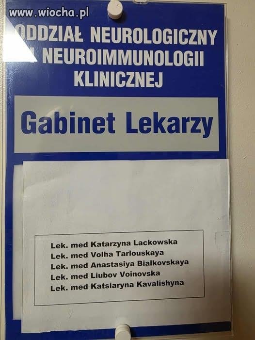 Prosimy Czytelników o spokój, bowiem nasi rodacy pracują w UK, Holandii, Niemczech, Irlandii, USA i ch... wie gdzie jeszcze