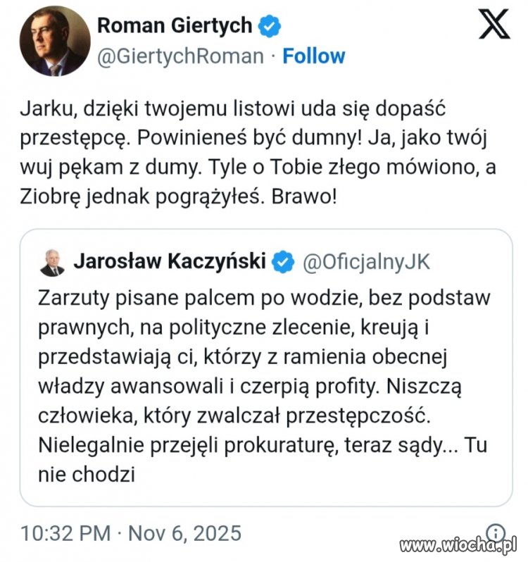 Dyktatorek napełnia pieluchy jak pendolino