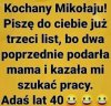 Drogi Mikołaju...