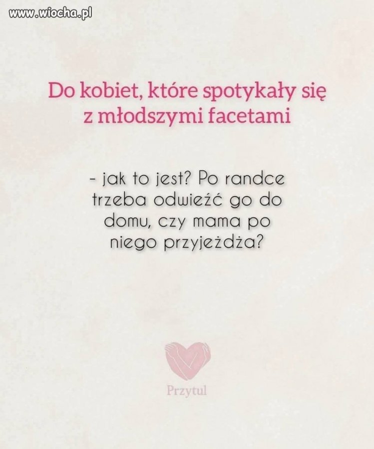 Miłość nie zna wieku, ale zna godzinę powrotu do domu.
