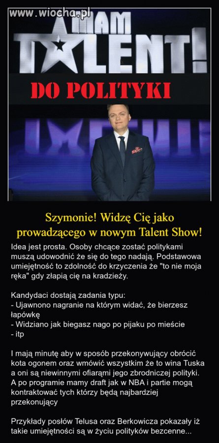 Szymek coś dla ciebie