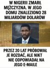 Nigeryjski książę nie żyje