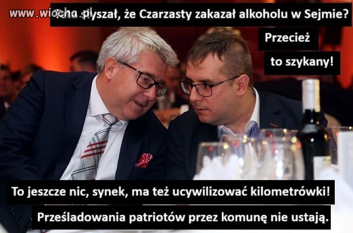 A najwięcej o powrocie komuny i represjach 