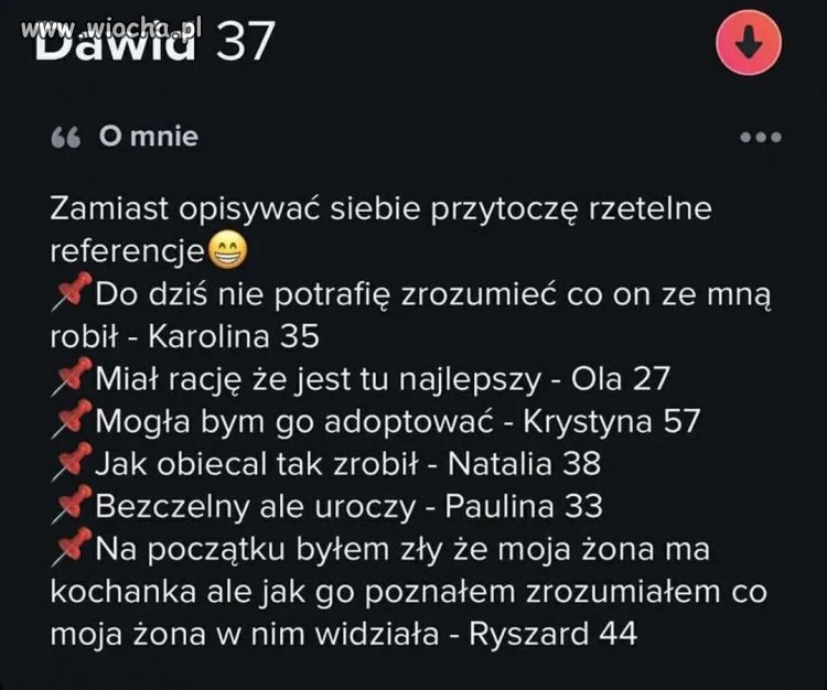 Tinder. Skubany, dobry jest! :D
