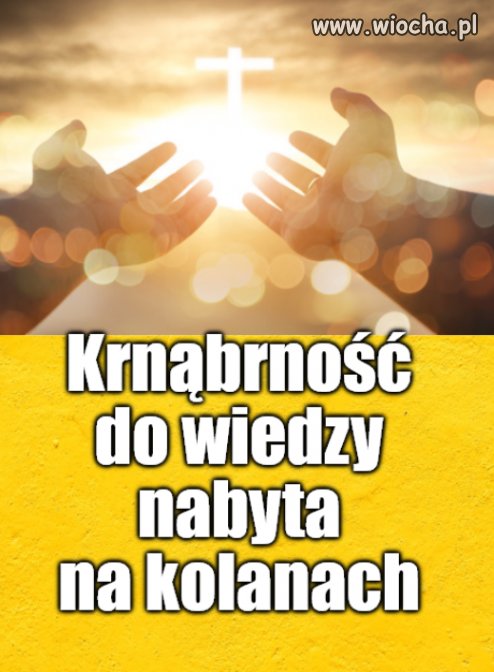 Kaprawym okiem ateisty patrząc ...