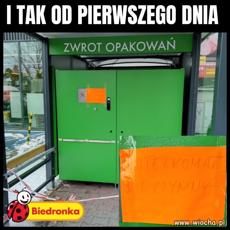 No co? Miał być? To jest 