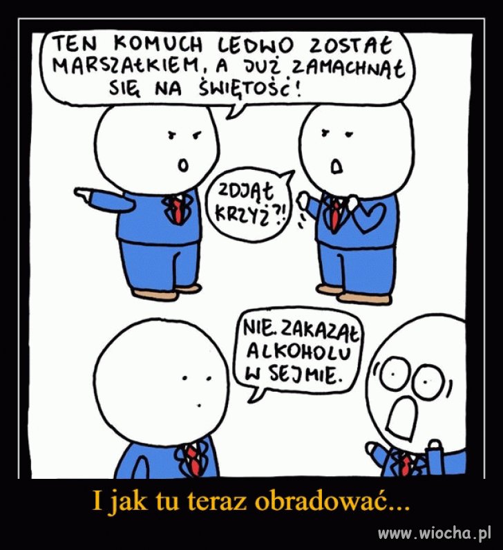 Dramat w sejmie