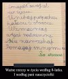 Nauczycielka powinna wsadzić sobie kołek w d...
