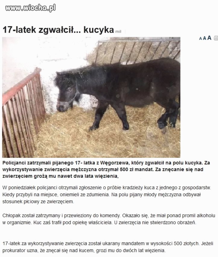 Co za zwyrol