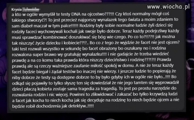 Te straszne testy