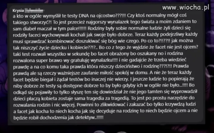 Te straszne testy